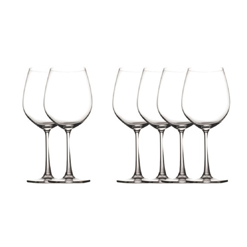 Crystal 20oz Wine Glass 6pc Set