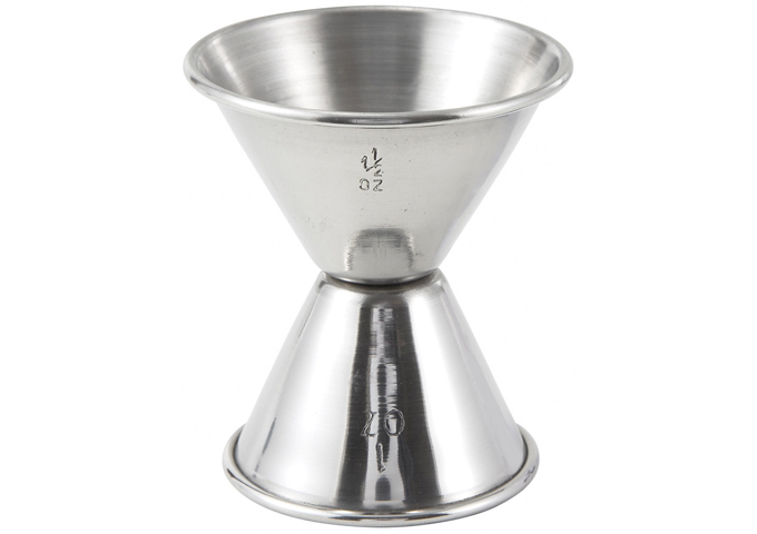 Jigger, 1oz x 1-1/2oz, S/S | White Stone