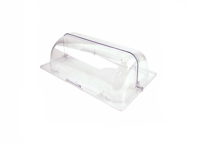 Food Basket Cover Only Plastic XXL - Translucent | White Stone
