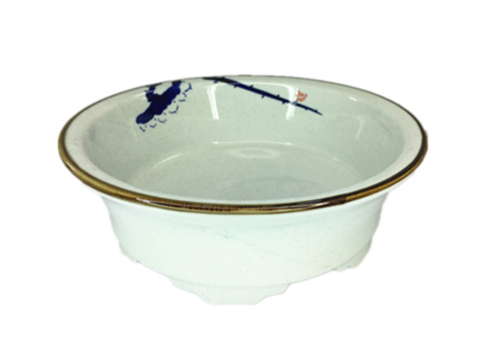 9.5'' X 3'' Soup Bowl | White Stone