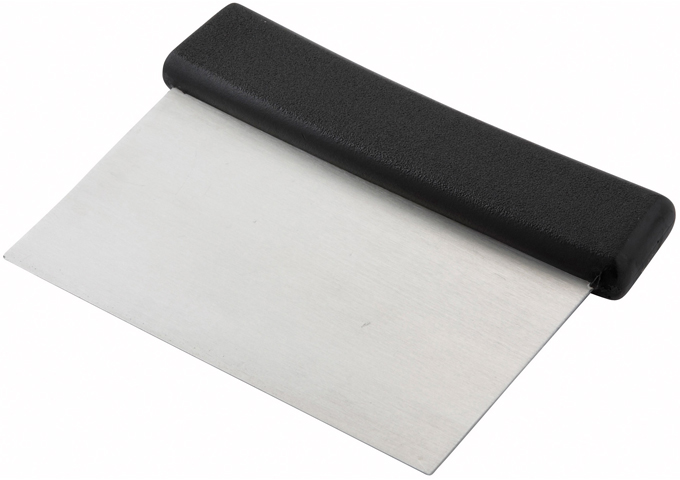 Dough Scraper, Plastic Hdl, S/S Blade | White Stone