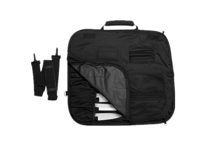 Shun 8-Slot Knife Roll | White Stone