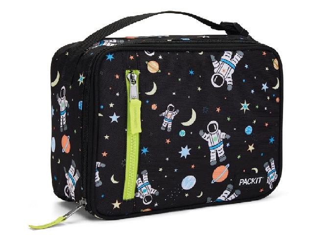 CLASSIC Freezable Lunch Box, Spaceman | White Stone