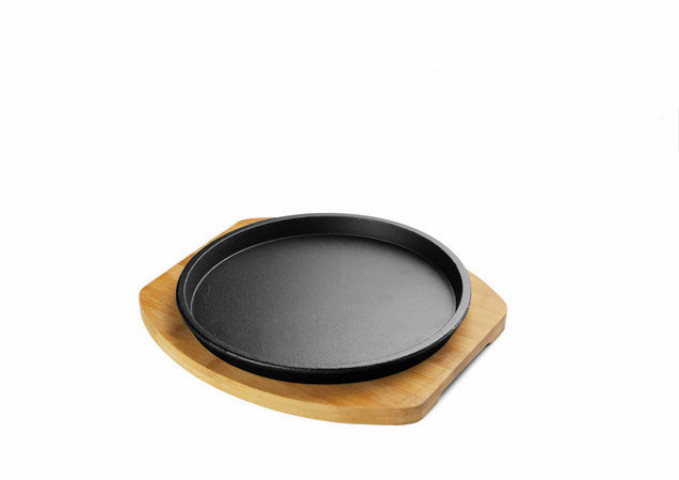9'' Skillet, Round | White Stone
