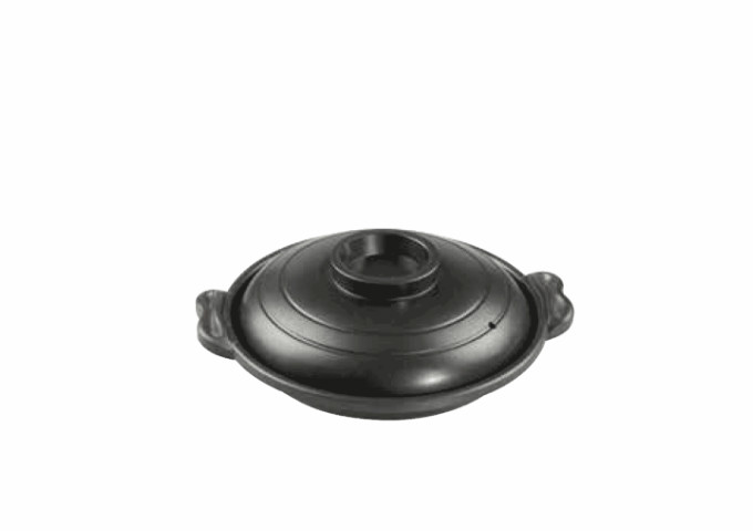 7" Aluminum Pot | White Stone