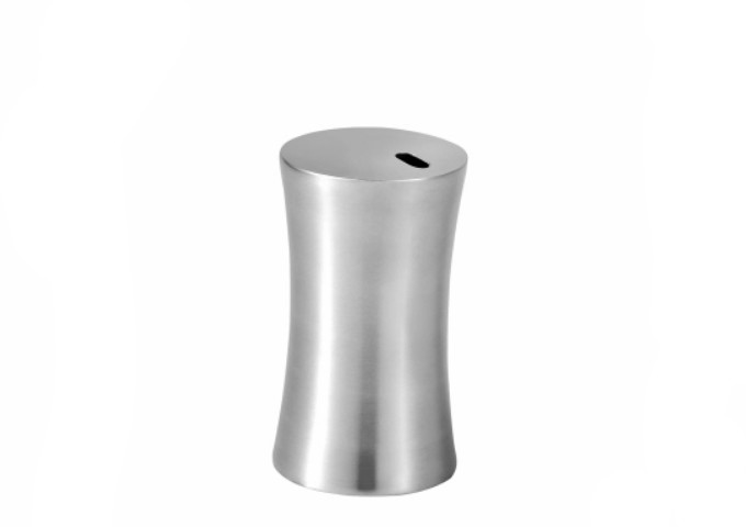 2-3/4*1-1/2'' Toothpick Holder, Stainless Steel | White Stone