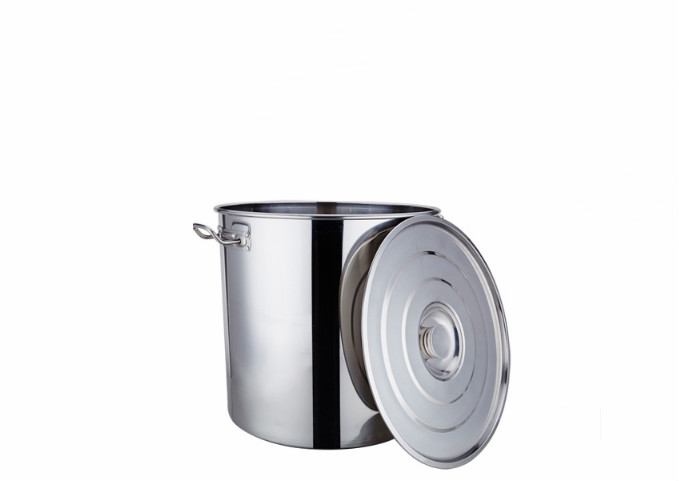 30-qt, Stainless Steel, Stock Pot | White Stone