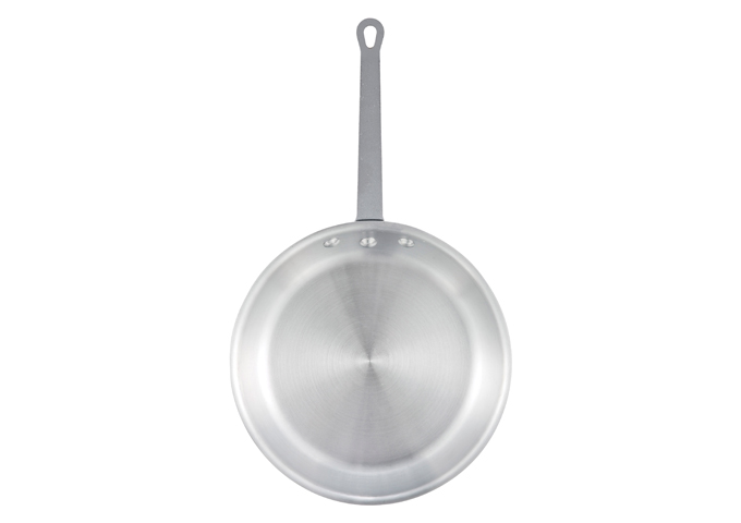 14" Alu Fry Pan, Majestic, Satin Finish | White Stone