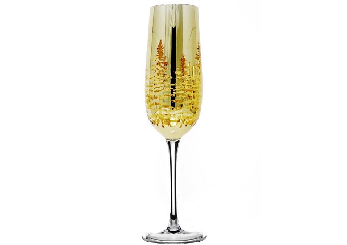 275 ml ALPINE Flute Glass | White Stone