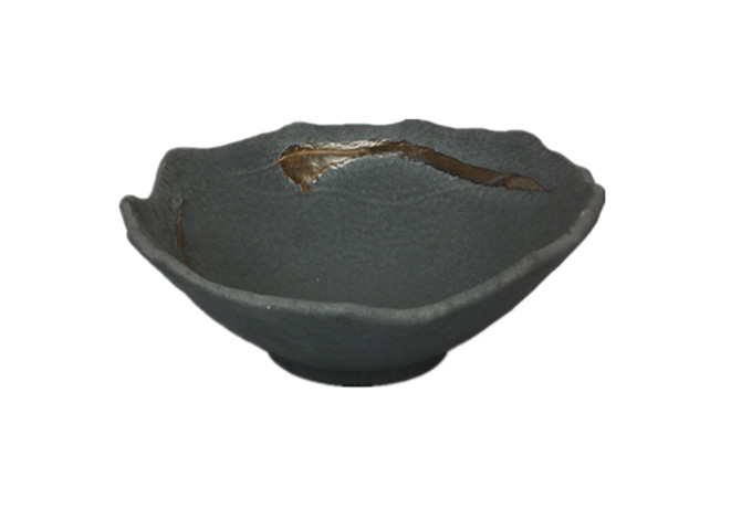Whitestone, Grey Slant Salad Bowl, 8-1/2'' x 4'' | White Stone