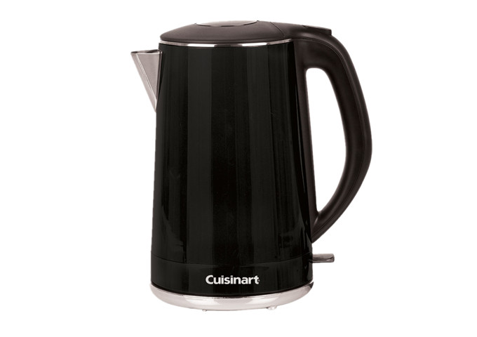 Cuisinart Cordless Electric Kettle, Black,  1.5 L | White Stone