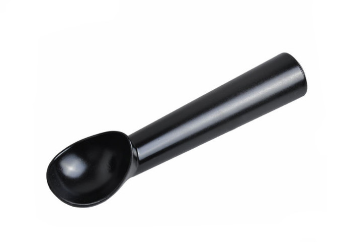 Ice Cream Scoop, Black | White Stone