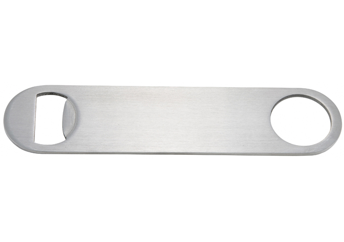 Whitestone Stainless Steel, Flat Bottle Opener, 7" | White Stone