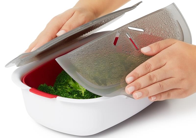 Microwave Steamer | White Stone
