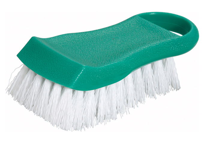 Cutting Board Brush, Green | White Stone