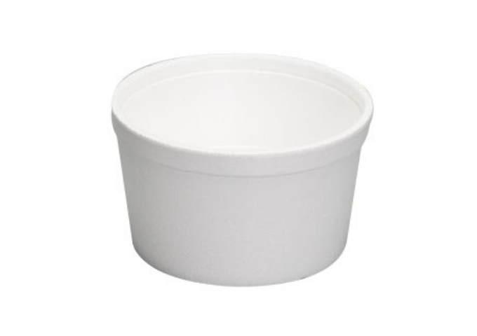 Genpak 5C Foam Conotainer (1000) | White Stone