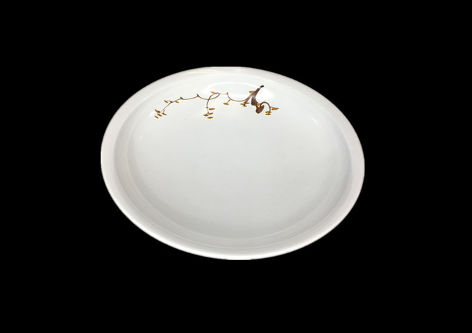 Whitestone Ceramic Round Plate-Pis, 10" | White Stone