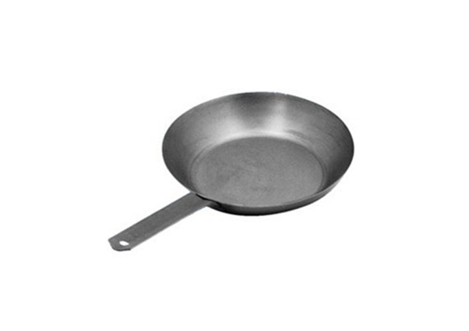 FRY PAN,  6-1/2'' DIA, CARBON STEEL | White Stone