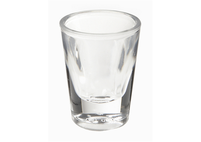 Shot Glass 1 OZ, 2 DOZEN/CASE | White Stone