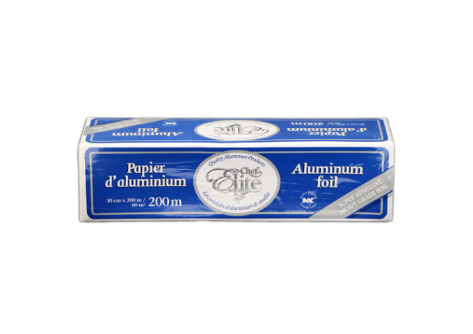 Chef Elite, 30 cm x 200 m Aluminum Foil Rolls | White Stone