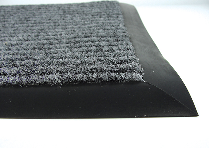 3' x 5' Carpet Floor Mat, Charcoal | White Stone