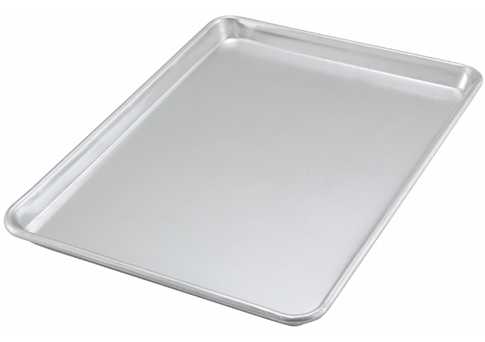 16" x 22" Alu Sheet Pan, 19 Gauge | White Stone