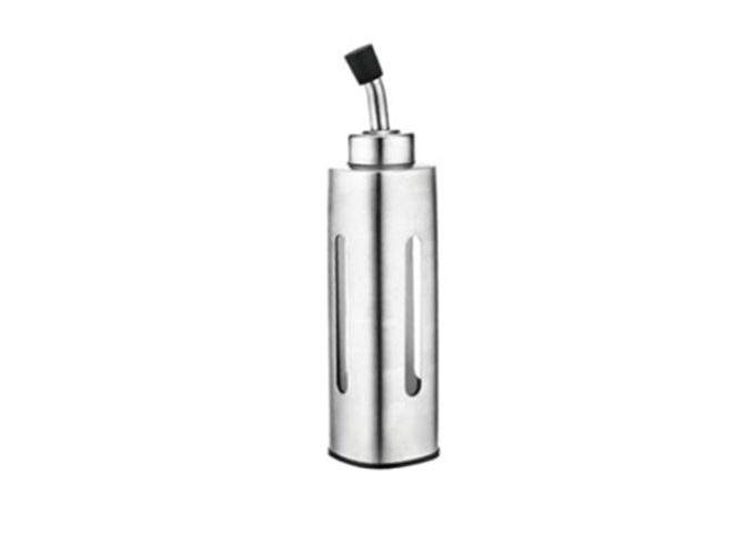 7 oz Oil Dispenser, Stainless Steel | White Stone