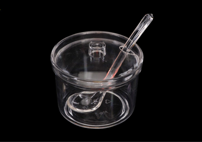 PC SEASONING POT/SUGAR CAN | White Stone