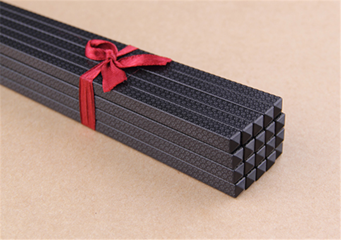 Chopsticks, Black, 11.5,20pcs/pk | White Stone