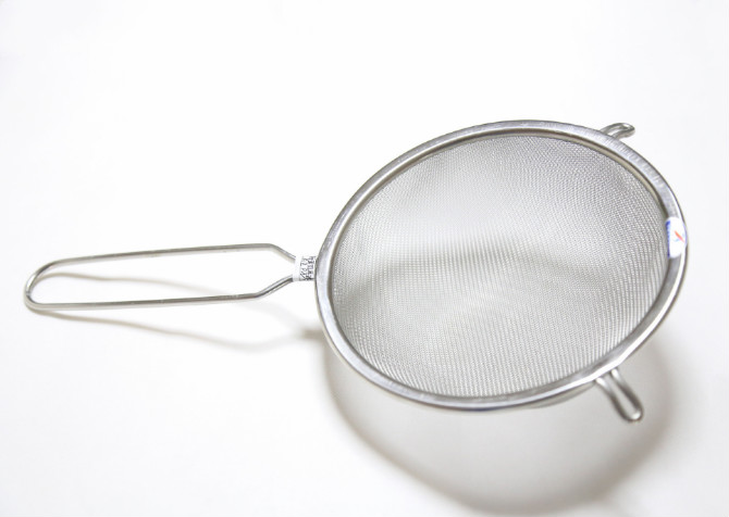 10'' Standard Mesh Strainer, Stainless Steel | White Stone