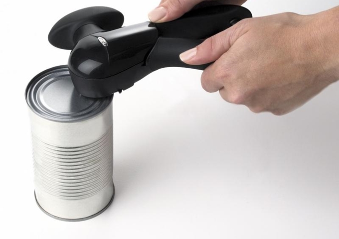 7.5" Smooth Edge Can Opener | White Stone