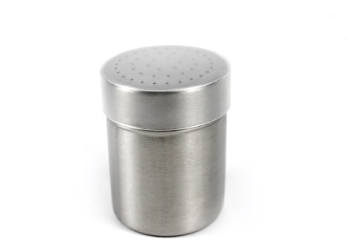 5 Oz Dredge,Stainless Steel | White Stone