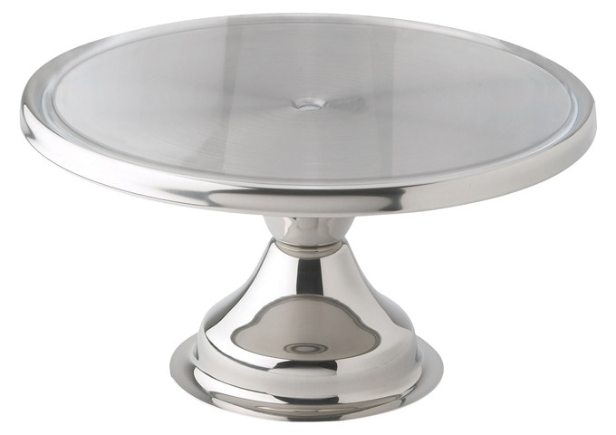 Cake Stand, 13" | White Stone