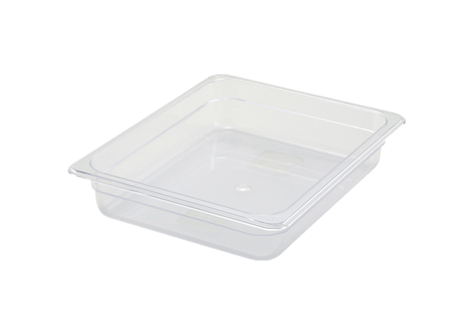 PC Food Pan, 1/2 Size, 2.5'' Depth | White Stone
