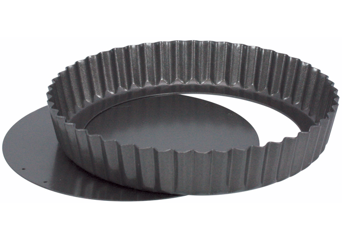 8" Quiche Pan, Non-stick, Carbon Steel | White Stone