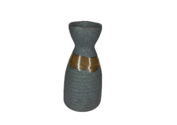 4 OZ Ceramic Grey Small Sake Jug | White Stone