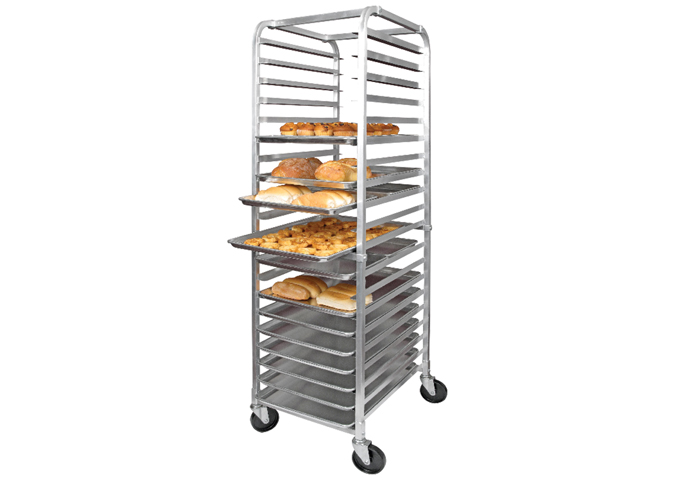 Sheet Pan Rack, 3" Spacing, Alu,20 Tier | White Stone