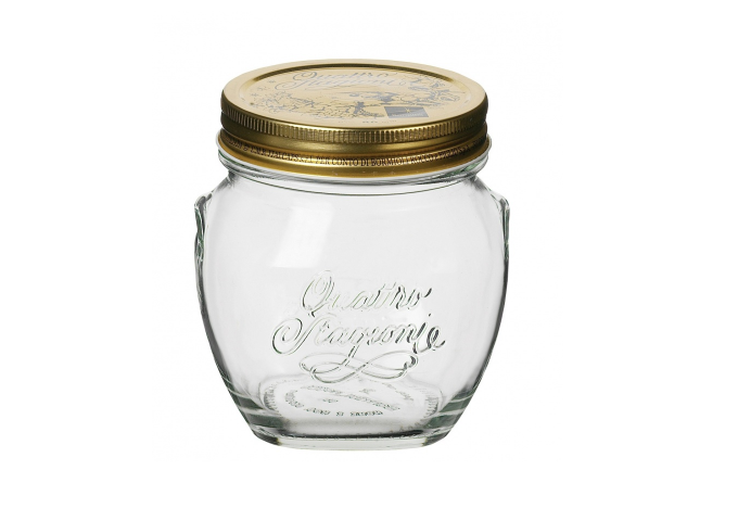 QUATTRO STAGIONI AMPHORA JAR - 17 OZ | White Stone