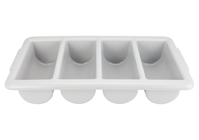 Cutery Compartment Bins | White Stone