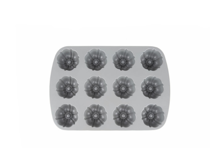 Fluted Muffin Pan 12x 1/3 Cup | White Stone