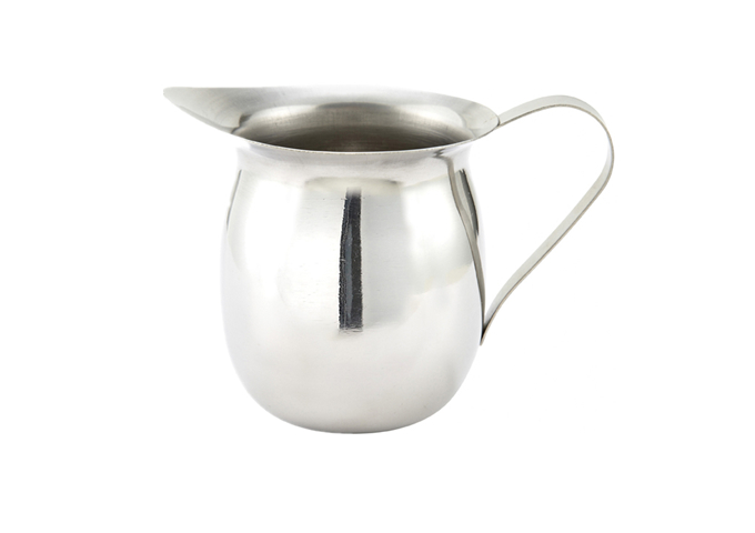 Bell Creamer, S/S, 8 OZ | White Stone