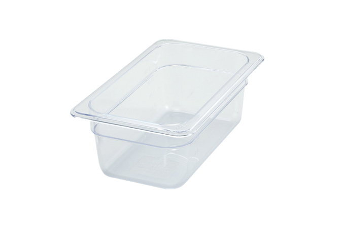 PC Food Pan, 1/4 Size, 3.5'' Depth | White Stone