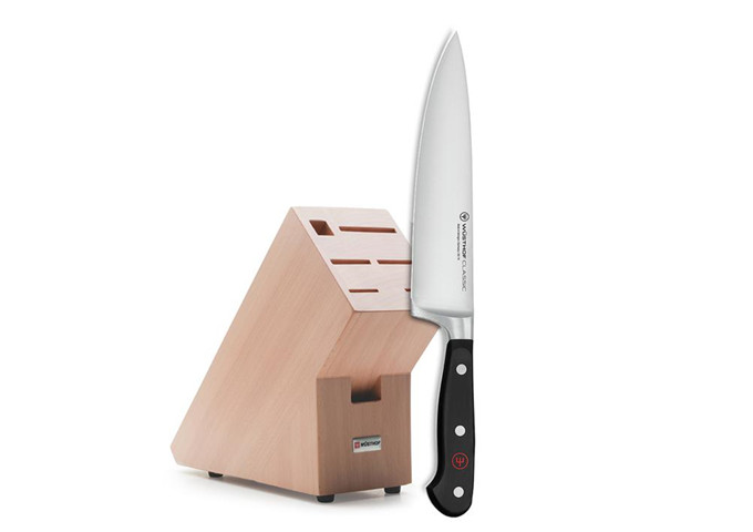 Classic 8" Cook's Knife with FREE 7 Slot Knife Block