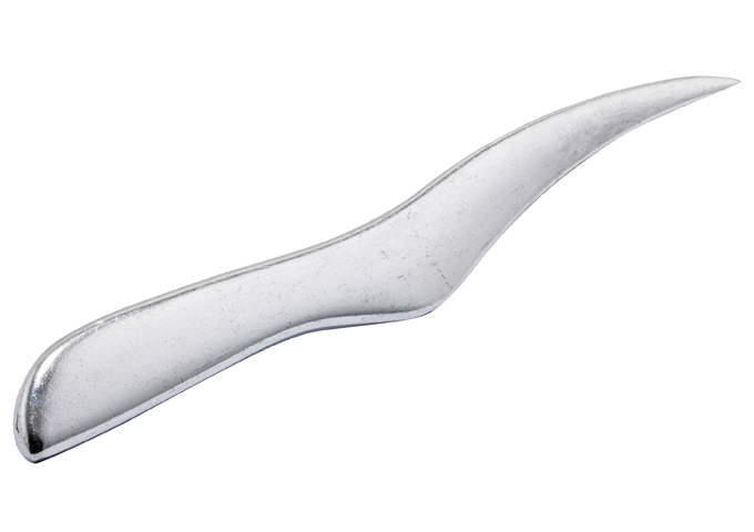 7-1/4" Shrimp Deveiner, 2pcs/pk, Alu | White Stone