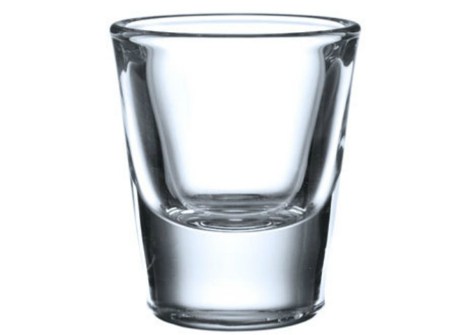 Blinkmax Shot Glass, 1 Oz, DOZ | White Stone