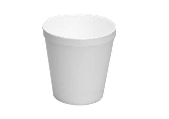 Genpak 24C Foam Conotainer (500) | White Stone