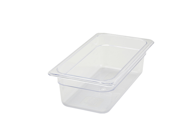 PC Food Pan, 1/3 Size, 3.5'' Depth | White Stone