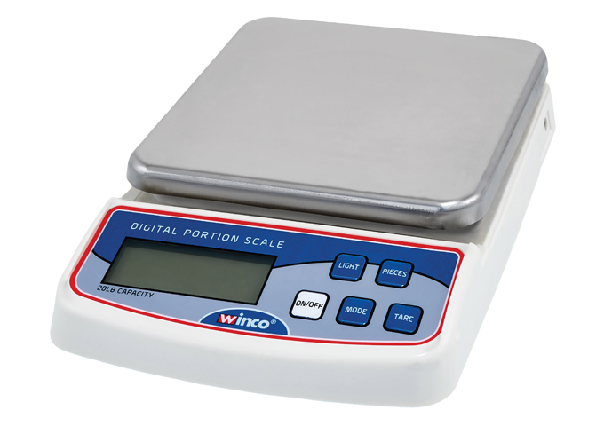 Digital Portion Scale, 20LB | White Stone