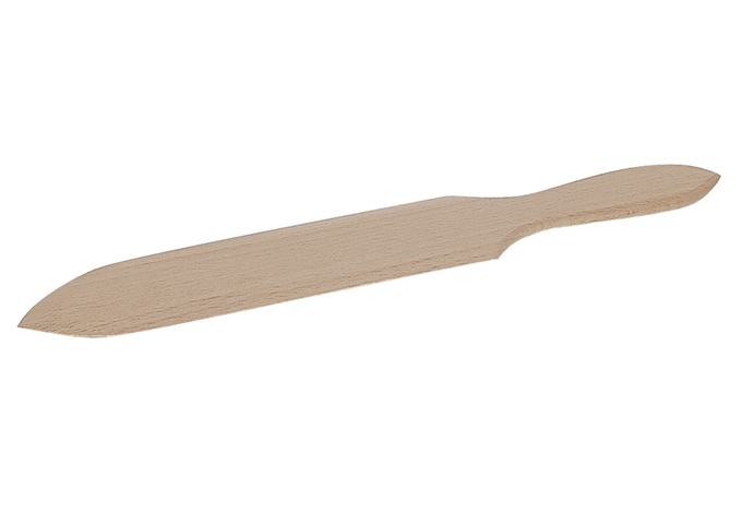 Wood Crepe Spatula | White Stone