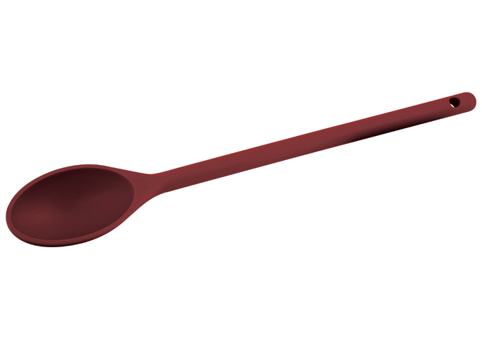 Nylon Spoon, 15" Red | White Stone